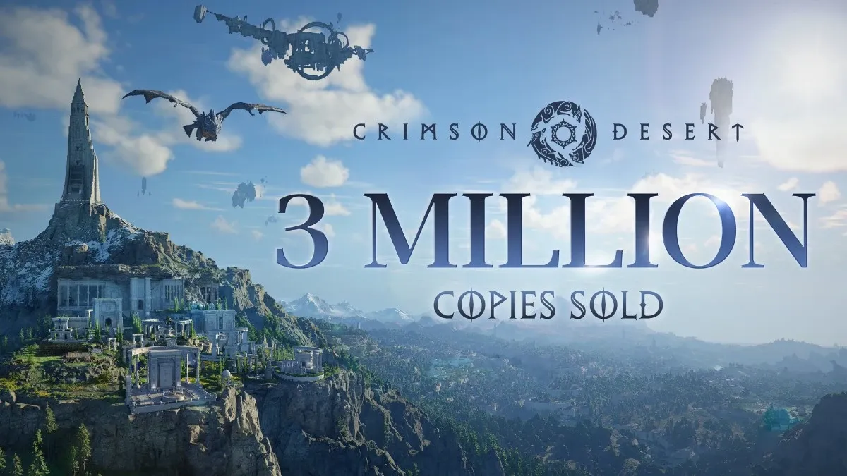 Crimson Desert tops three million sales in launch week as rapid patches turn Steam reviews around