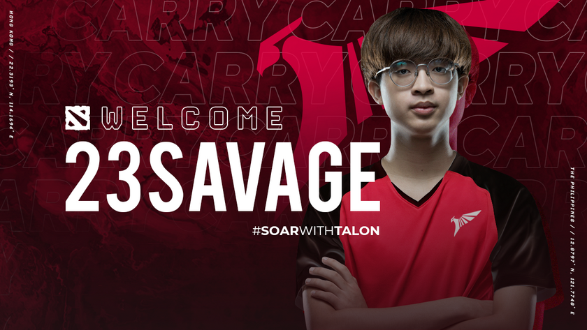 23savage comeback!? เข้าสังกัด Talon Esports เป็นที่เรียบร้อย
