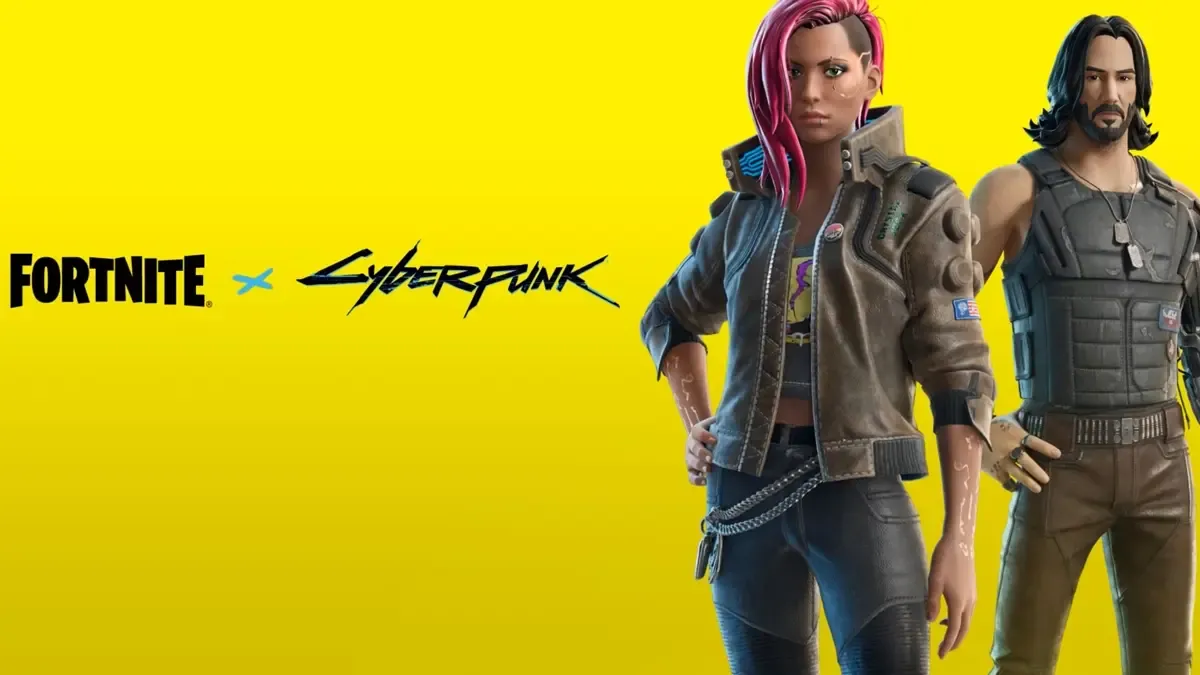 Cyberpunk 2077's V and Johnny Silverhand are coming to Fortnite