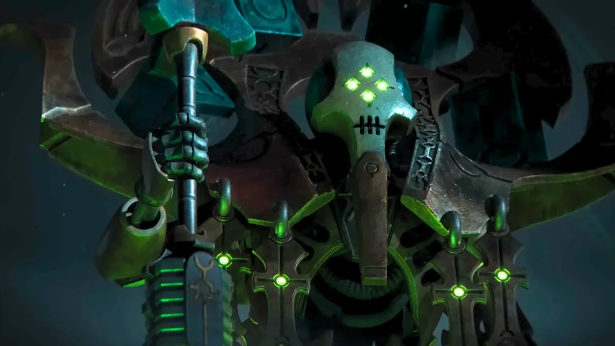 Warhammer 40,000 Dawn of War IV Necrons trailer unveils Thothmek and Kronus