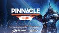 bannner showing Dota 2 hero Sven with Pinnacle Cup in writing