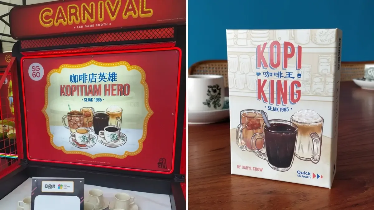 Singaporean card game Kopi King allegedly plagiarised by an SG60 carnival game