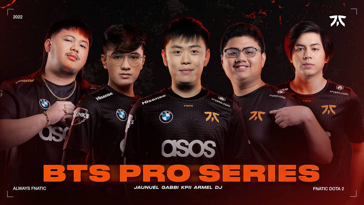 Fnatic line-up for BTS Pro Series Season 13