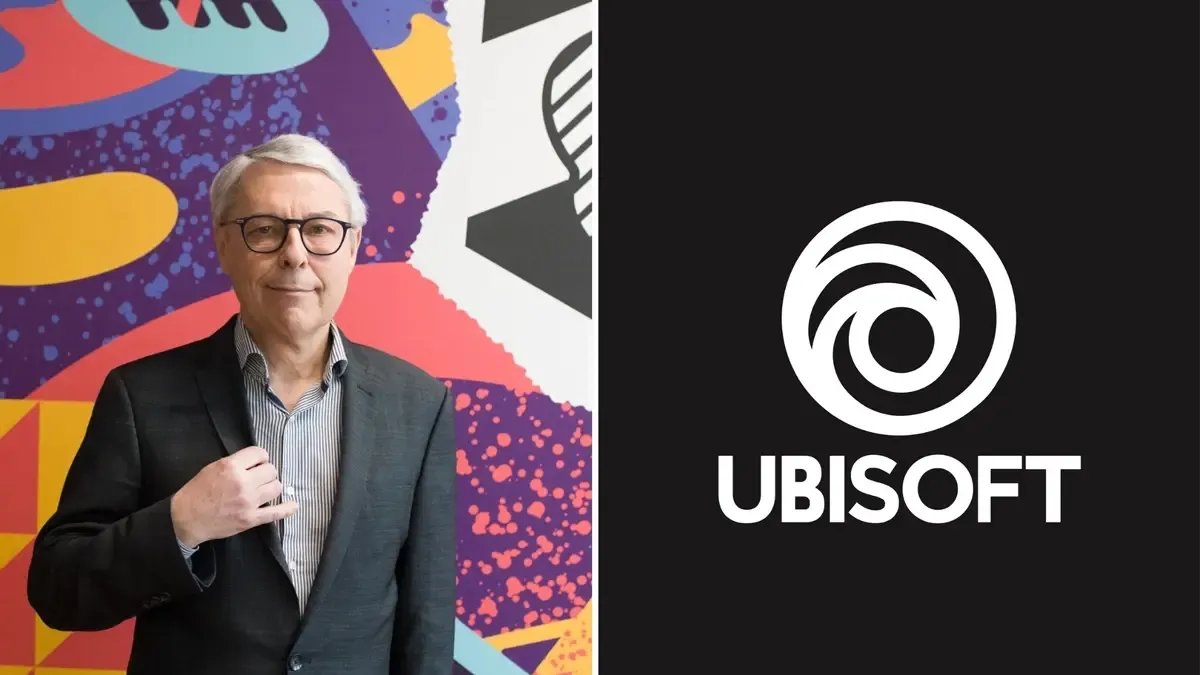 Claude Guillemot/Ubisoft logo.