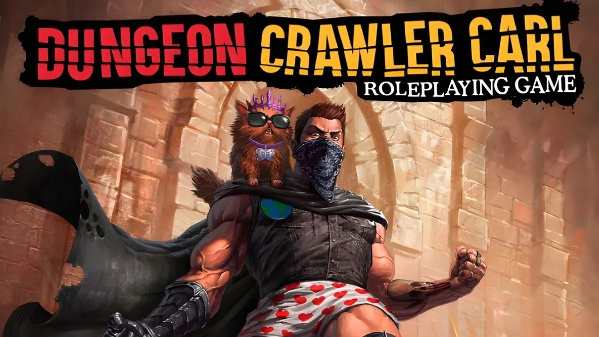 A Dungeon Crawler Carl poster.