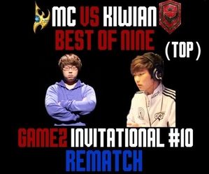 Gamez Invitational #10: MC vs TOP Rematch