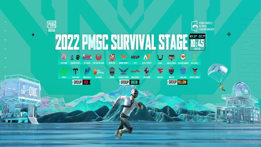 PMGC 2022 survival stage teams
