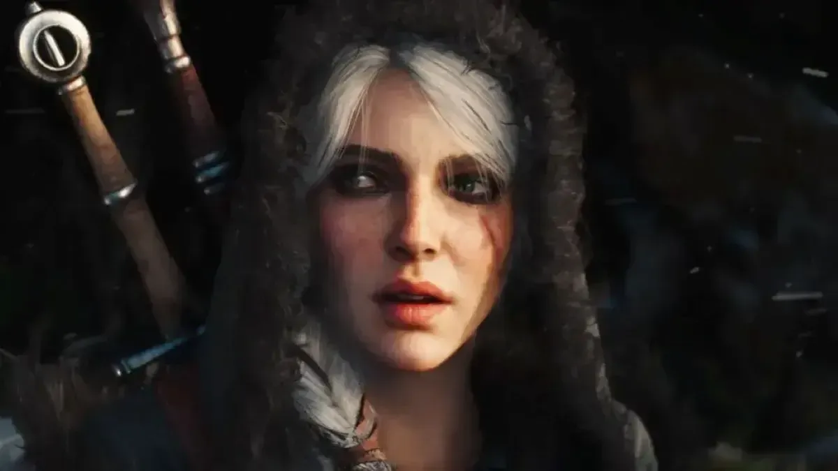 Ciri, như được thấy trong bản trình diễn công nghệ The Witcher 4.