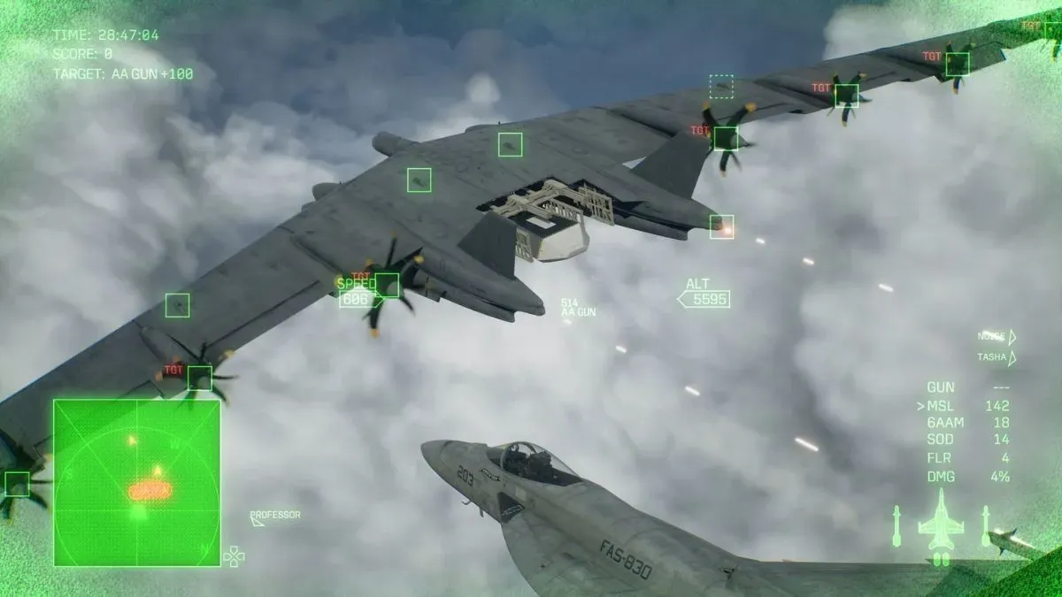 Ace Combat 8 cinematic image