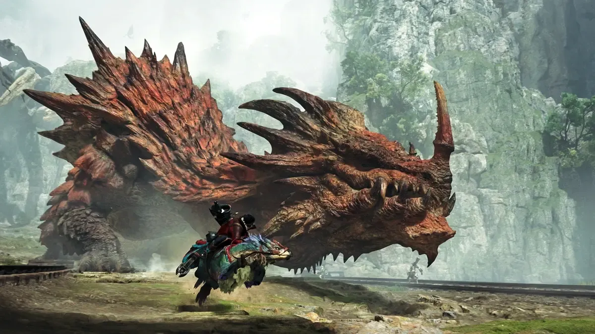 A monster from Monster Hunter Wilds Ascendance.