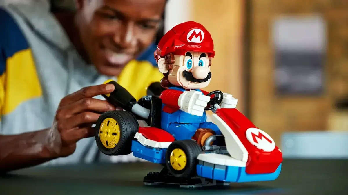 "18+" Lego Mario Kart set announced on Mario Day, launching this May