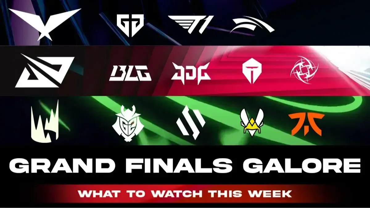 What to watch this week - grand finals galore in LoL 2024 season