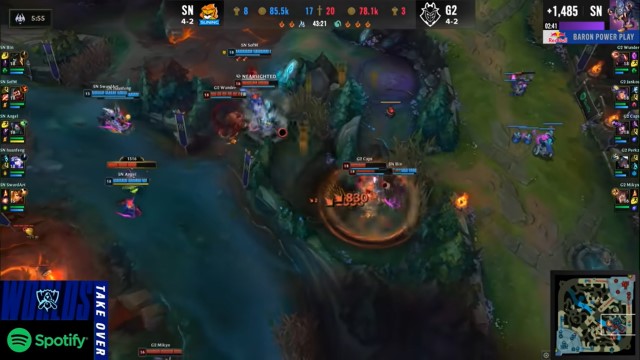 Caps và Perkz ngay lập tức bay màu trước thùng thuốc súng của Bin
