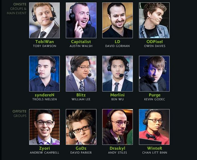 Dota 2 News Valve announces starstudded team to broadcast The