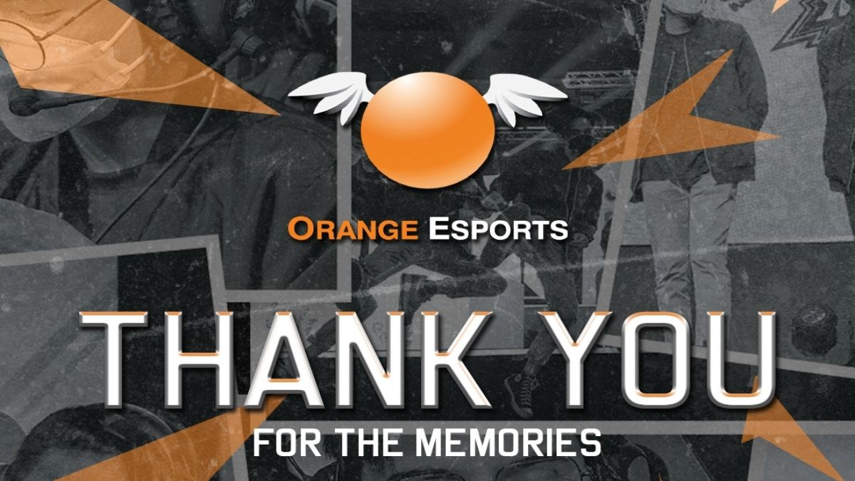 Orange Esports farewell