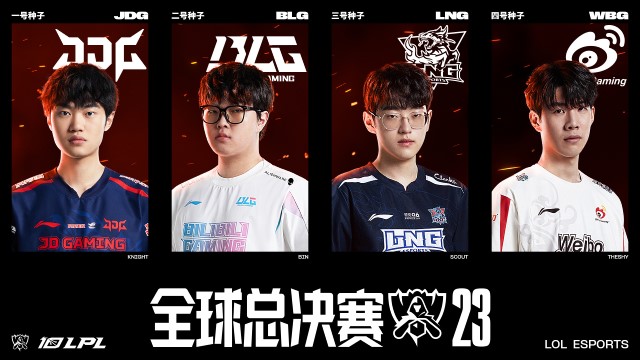 4 đội tuyển đại diện LPL tham dự CKTG