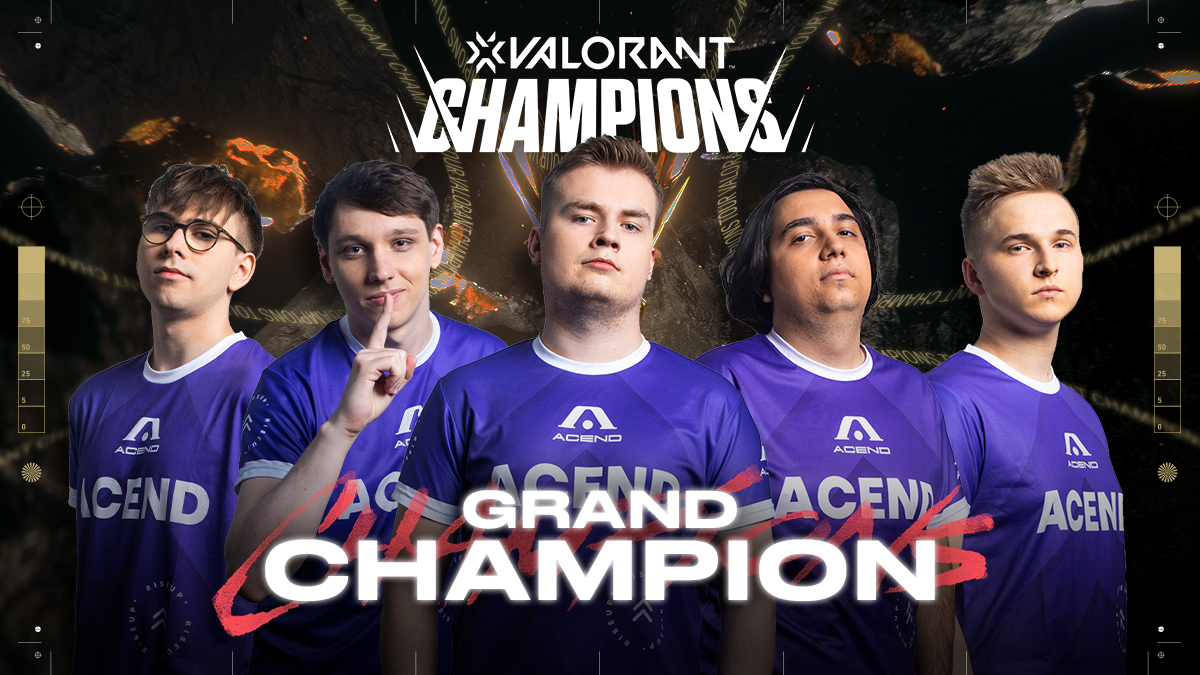 All Esports News VCT Champions Berlin Acend crowned as the first