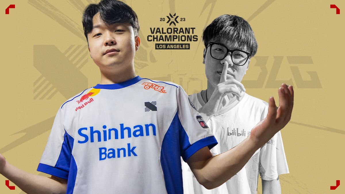 Banner of DRX after winning against Bilibili Gaming