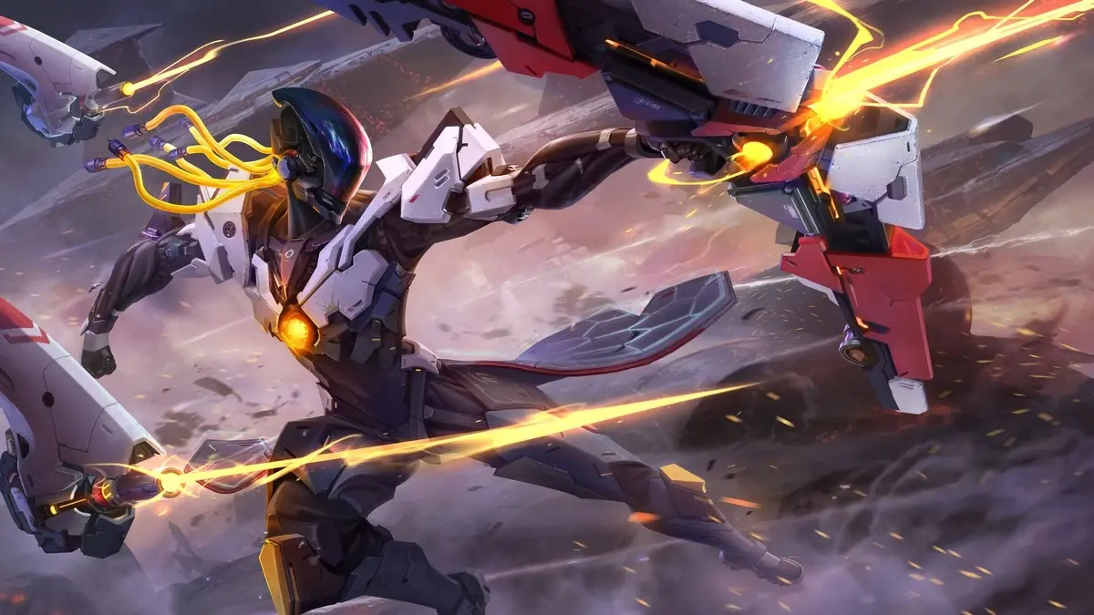 Image of Hou Yi in his Starshooter skin from Honor of Kings