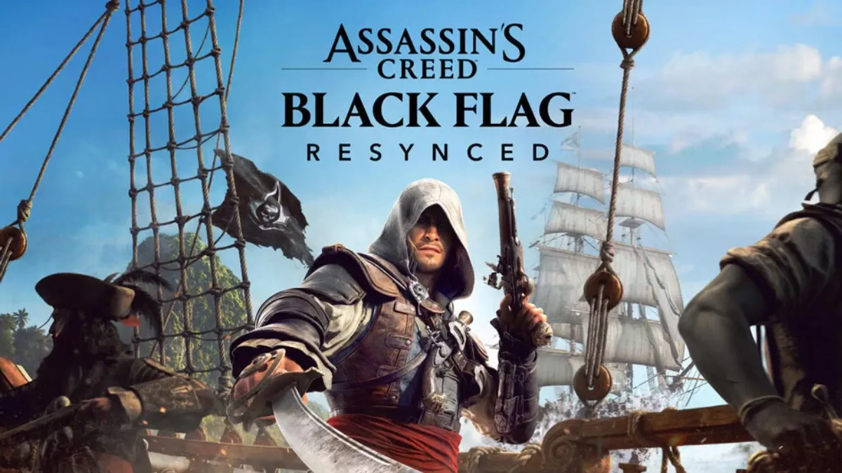 Assassin's Creed Black Flag Resynced key visual