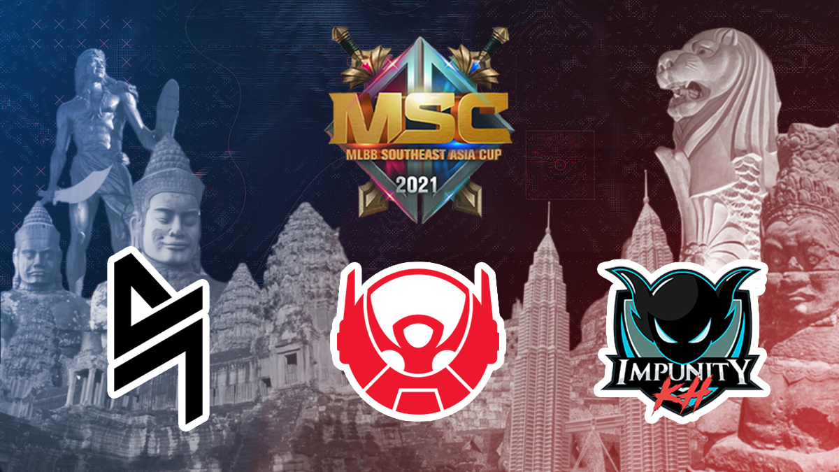 MSC 2021 Group C team logos