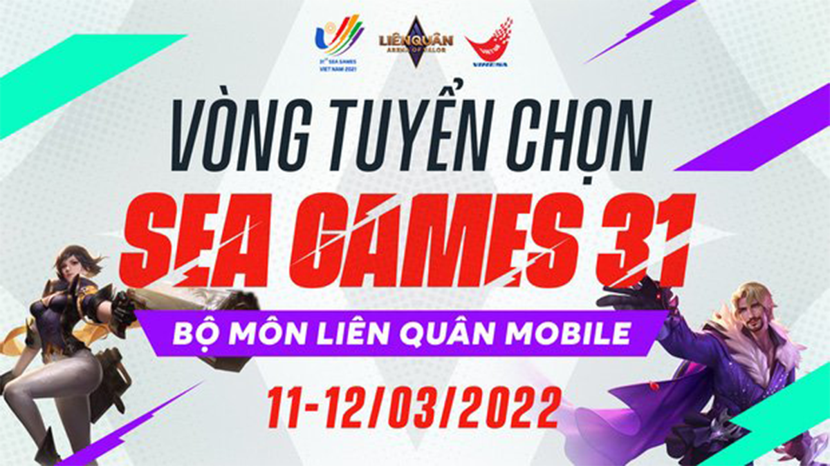 Liên Quân Mobile: Công bố lịch thi đấu vòng tuyển chọn cho SEA Games 31