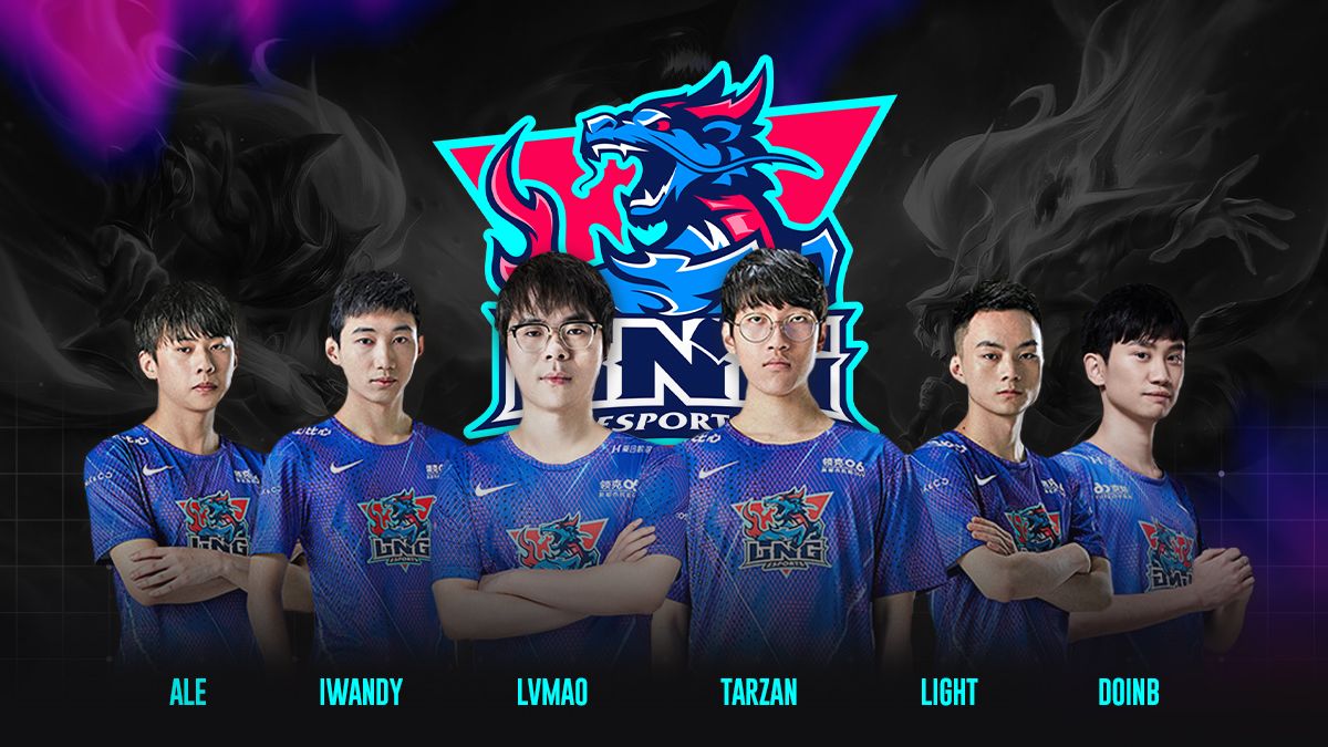 lng esports roster 2022