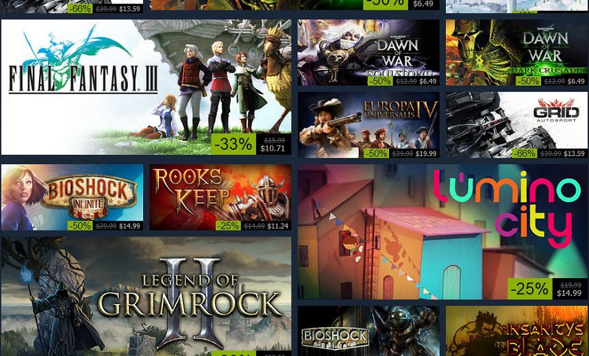 Everything you need to know about Day 1 of the Steam Holiday Sale