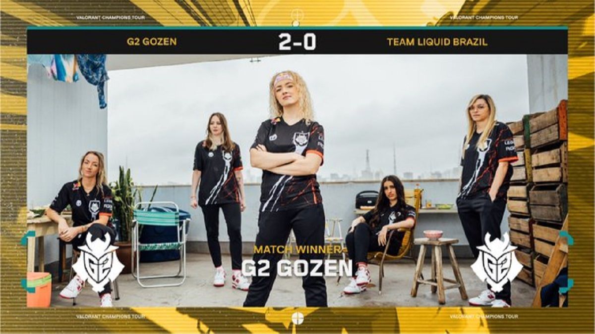 G2 Gozen won against Team Liquid Brazil