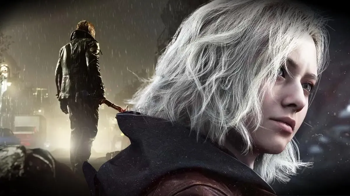 Collage of Leon and Grace in Resident Evil Requiem