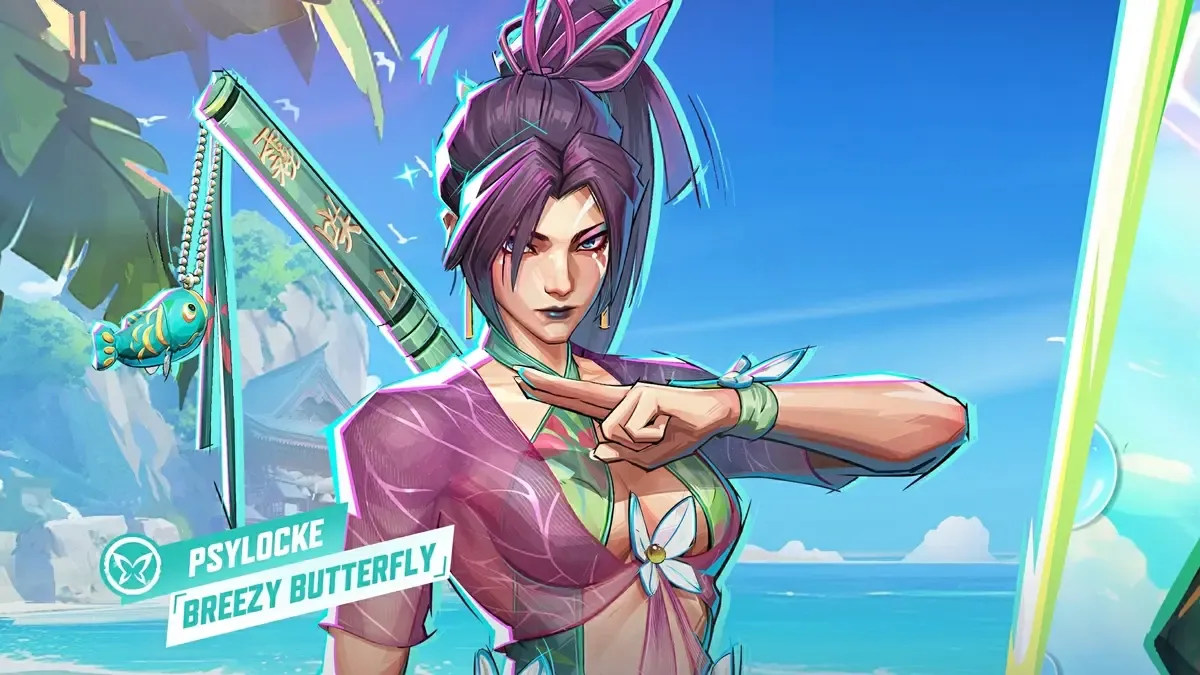 Marvel Rivals swimsuit skins finally arrive for Psylocke and Loki this week