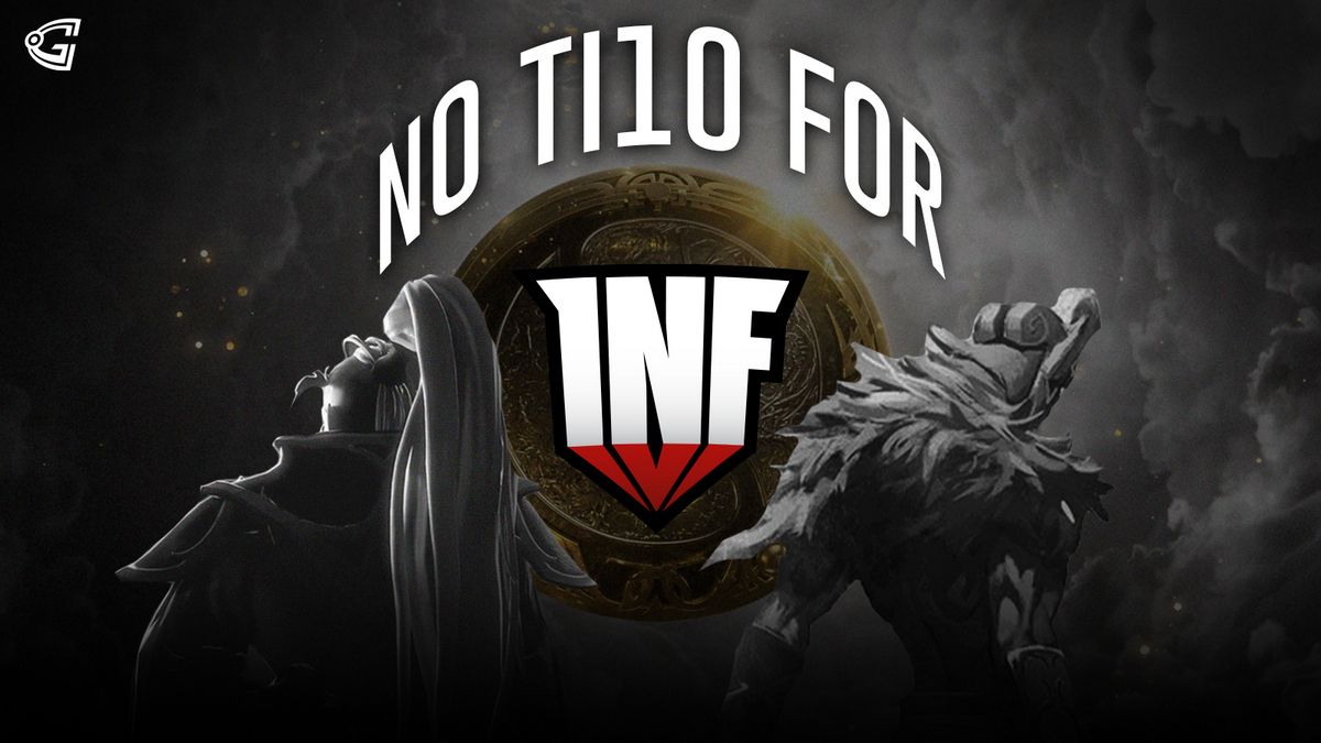 Infamous logo over the TI10 Aegis