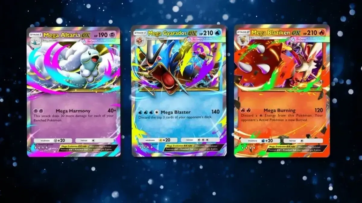 Mega Altaria, Mega Gyarados và Mega Blaziken được tiết lộ