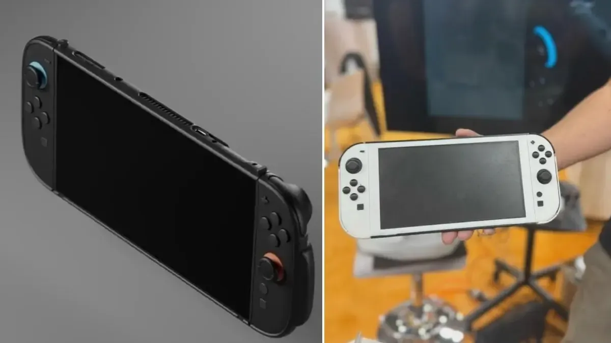 An alleged Nintendo Switch 2 replica was spotted at CES 2025