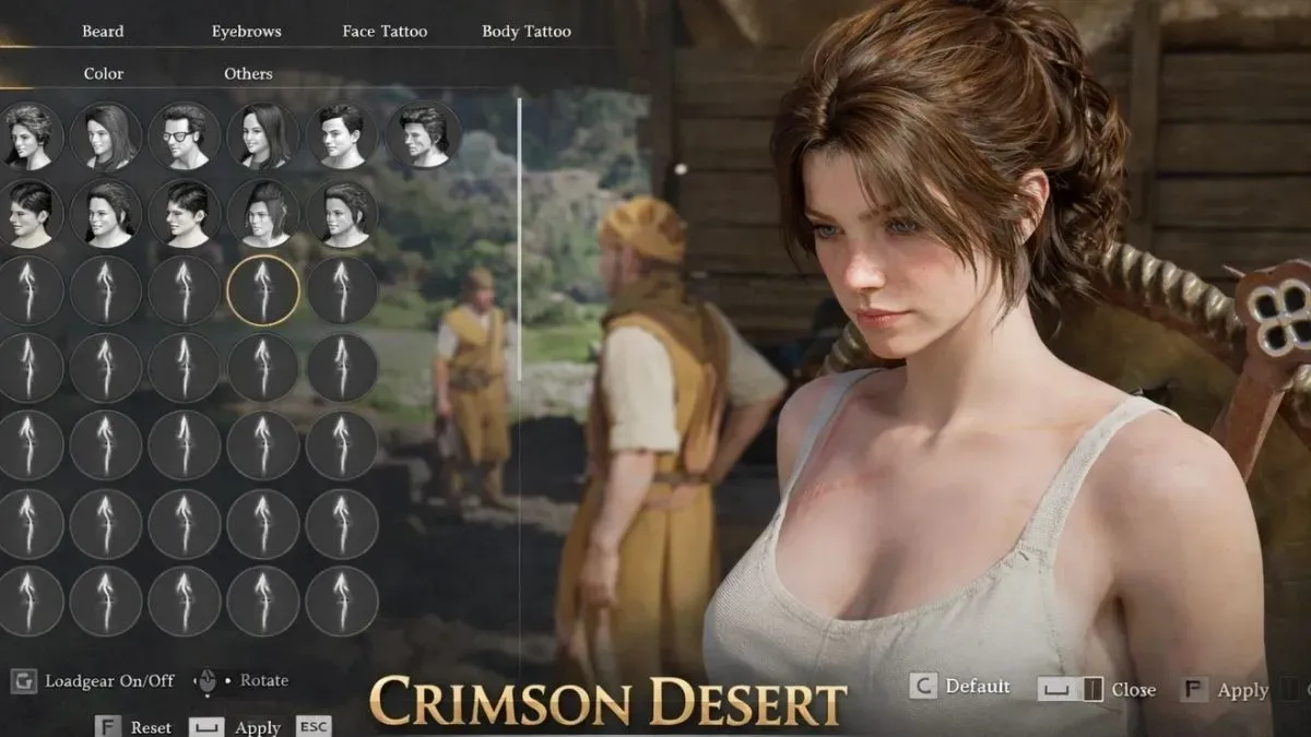 Character Creator Mod for Crimson Desert official image.