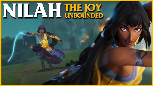 Trái với kỳ vọng, Nilah hoàn toàn không phù hợp với đường dưới Summoner Rift hiện tại