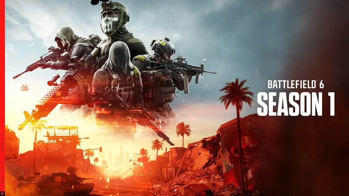 Battlefield 6 Season 1 cover art.