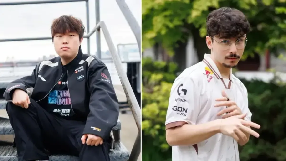 Bin từ Bilibili Gaming và Broken Blade từ G2 Esports.