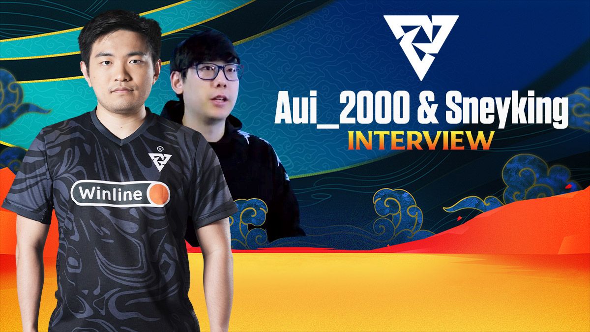 Aui_2000 and Sneyking interview