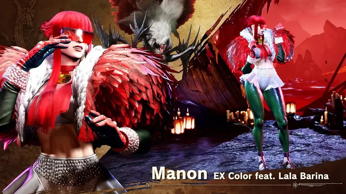 Manon's Monster Hunter-themed EX colour.