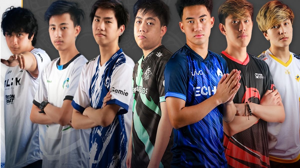 MPL PH players posing