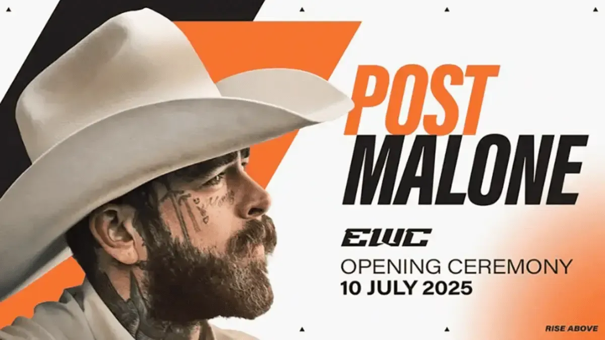 Post Malone Góp Mặt Màn Khai Mạc Esports World Cup 2025