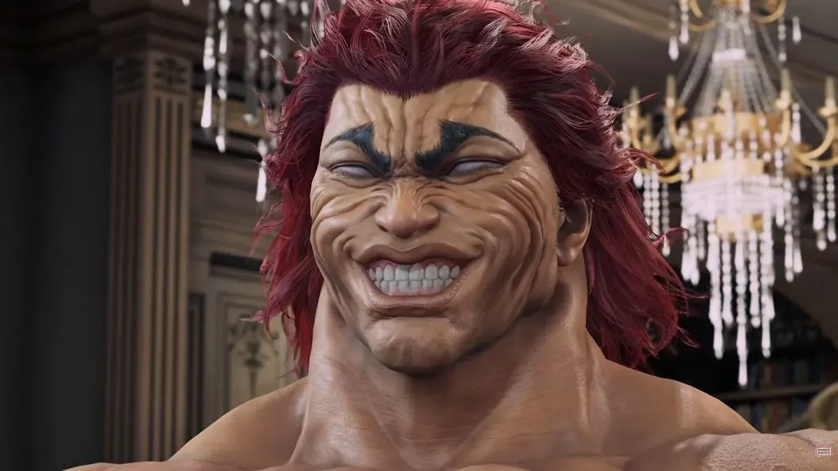 An image of Yujiro Hanma in Tekken 8