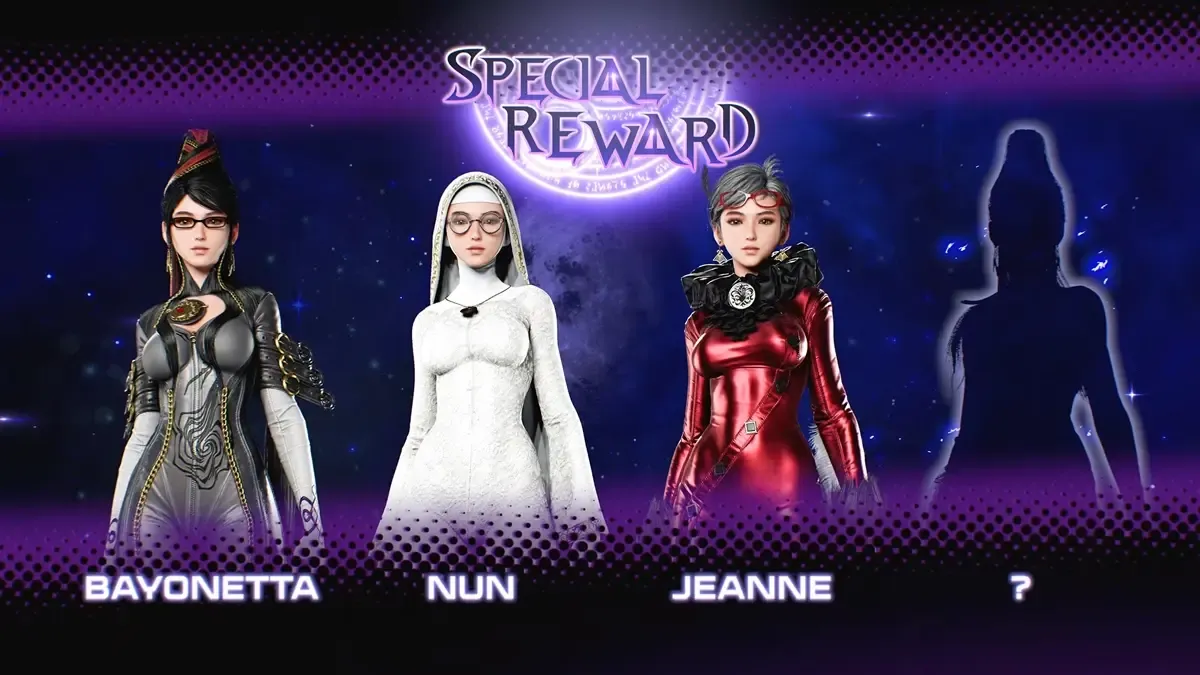 Bayonetta Nun Jeanne skins in Stellar Blade Complete Edition.