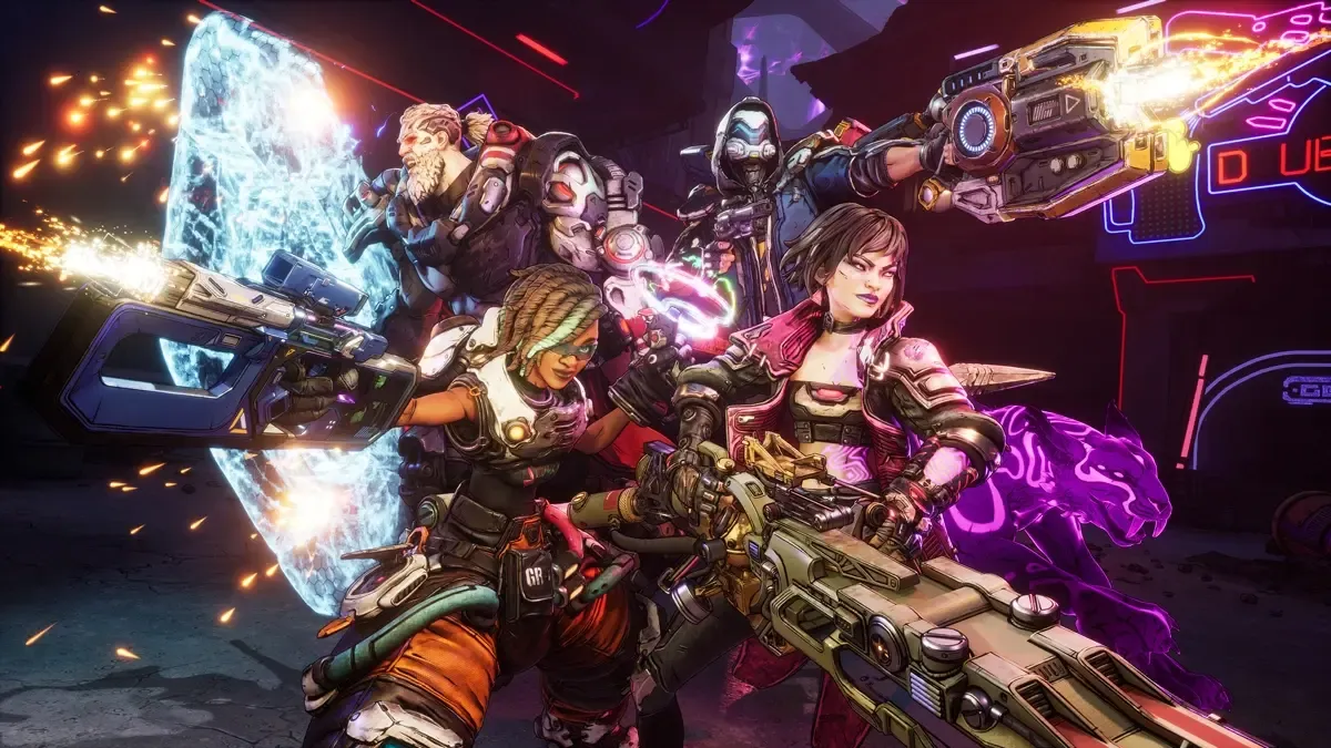 Borderlands 4's playable cast.