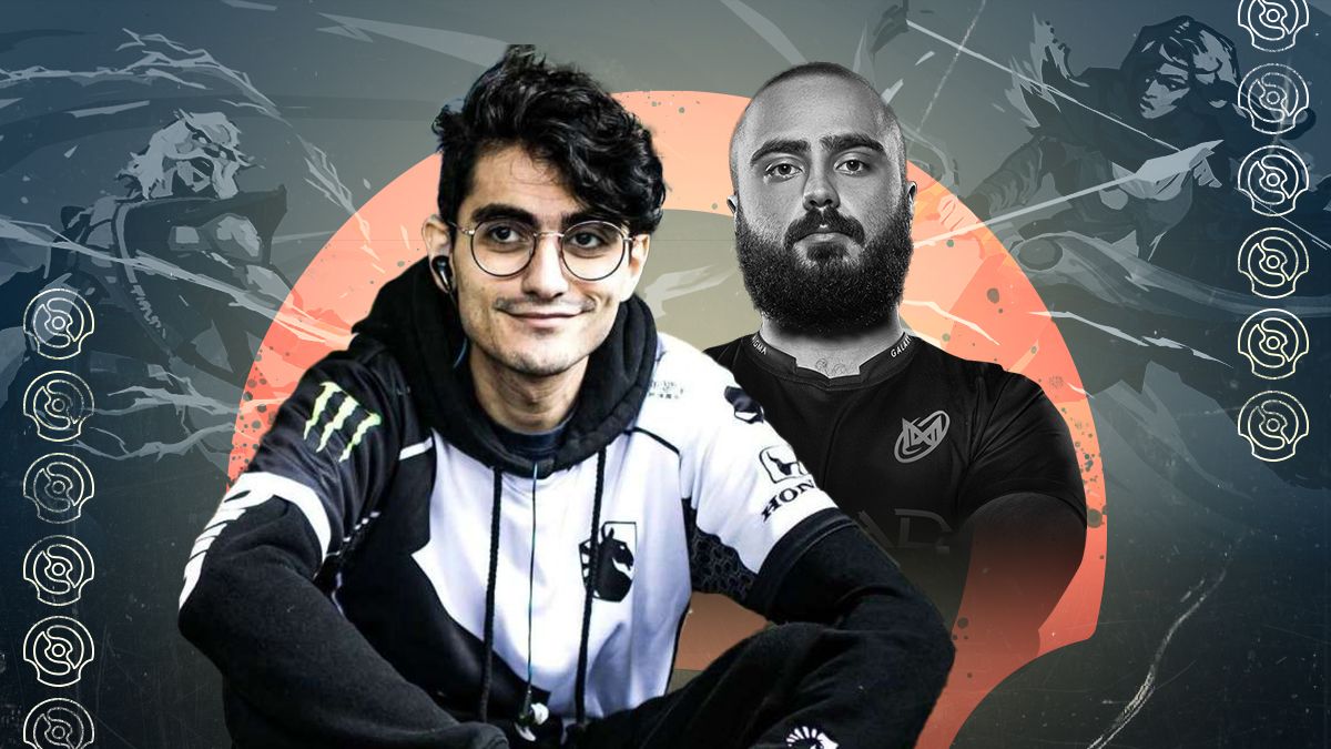 Team lLiquid captain Insania and Team Nigma captain Kuroky 