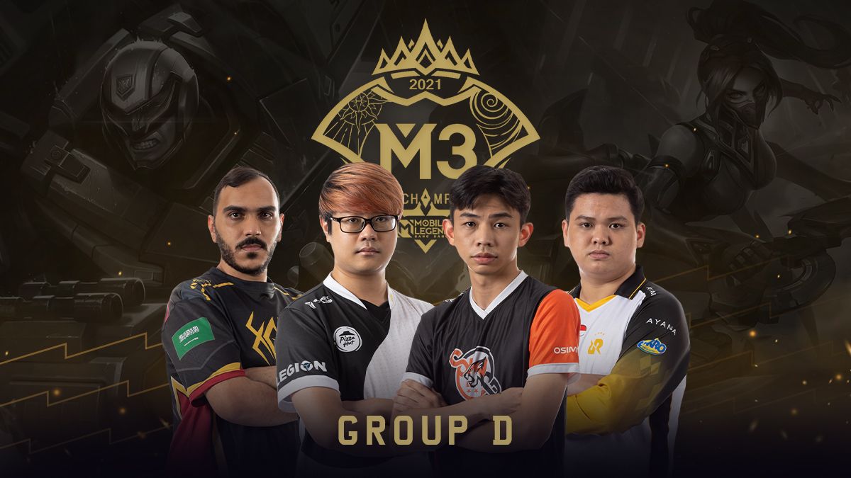 M3 Group D with players from each team