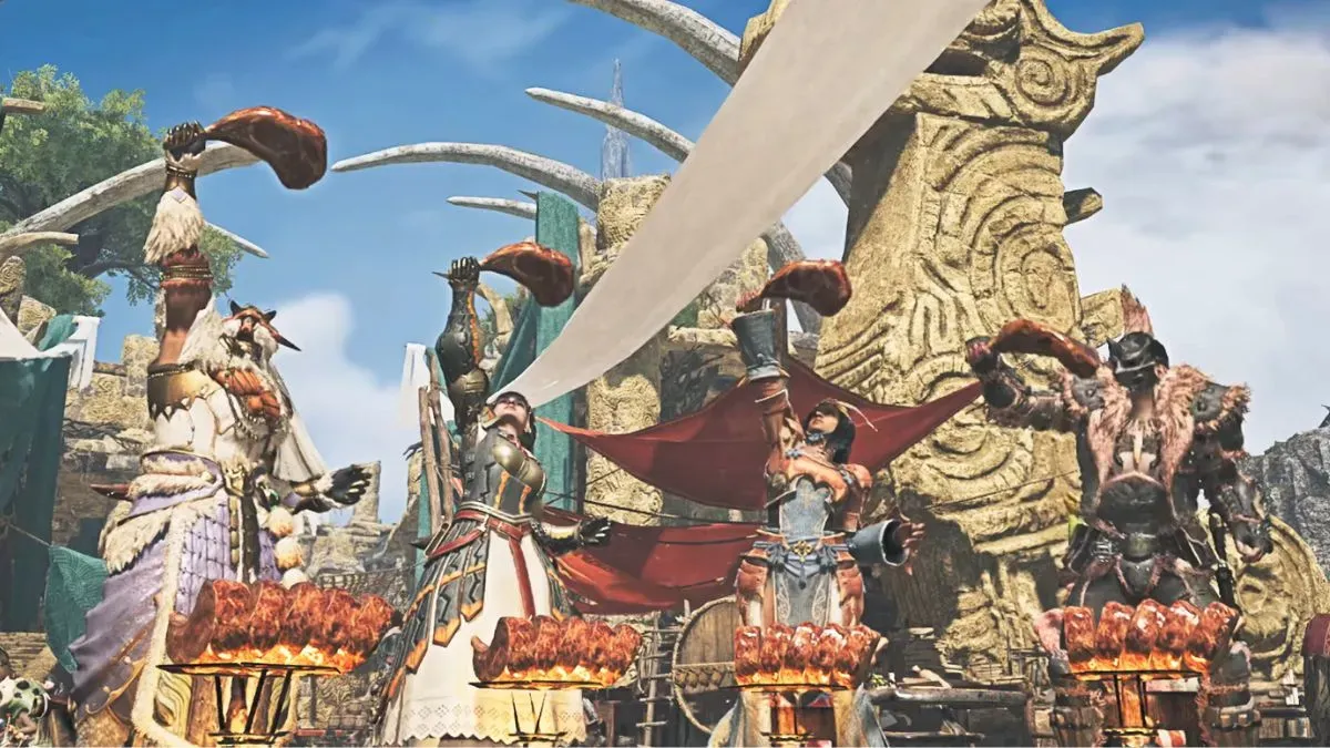 Monster Hunter Wilds Screenshot from Nintendo Direct Trailer