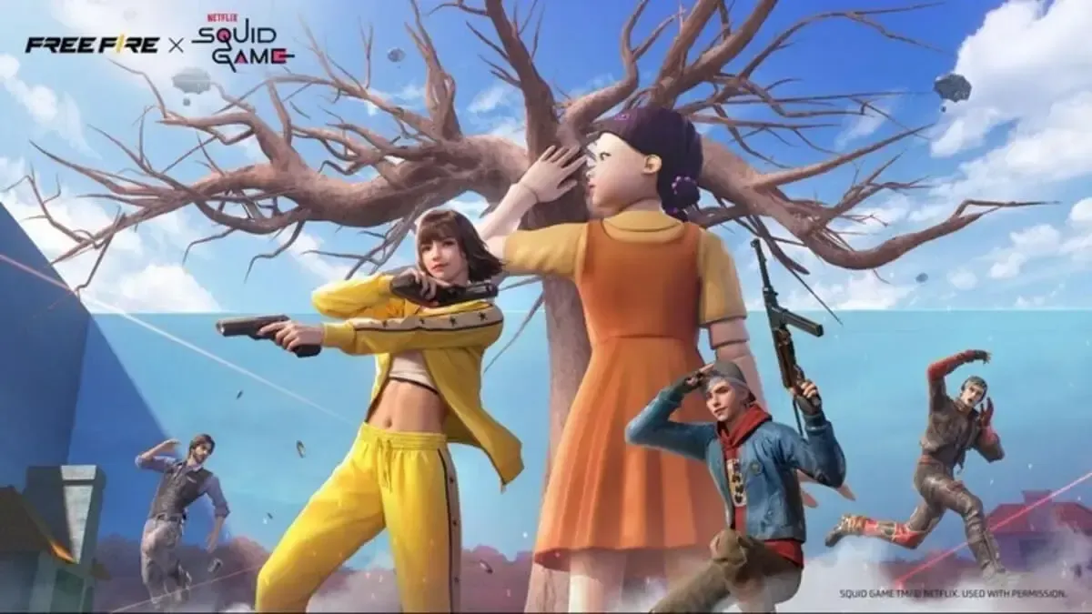 Free Fire × Squid Game: Bước Vào Vũ Trụ Sinh Tử Từ 18/7!