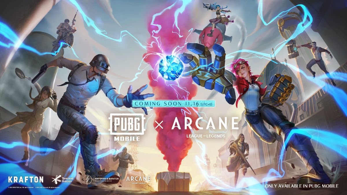 PUBG x Arcane collaboration